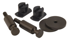 Dots knager t/akustikpaneler 4,5 x 2,4 cm bruneret stål